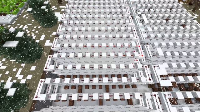 Vivaldi - Winter 1st(Allegro) from Four Seasons - Minecraft Note Block смотреть онлайн