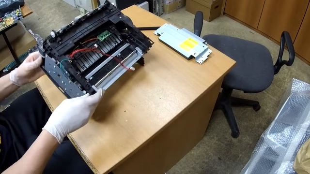 #48 Принтер Samsung SCX-4300 не берет, не захватывает бумагу | Замена ролика захвата Полная разборк смотреть онлайн