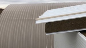 Монтаж кровельных сэндвич-панелей «120». Длина 12 метров