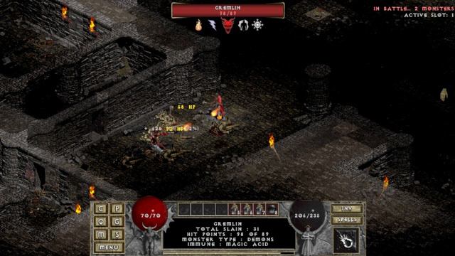 DIABLO 1 - THE HELL 2 MOD - MAGE - EPISODE 8 - SAVE YOUR GAME!!! смотреть онлайн