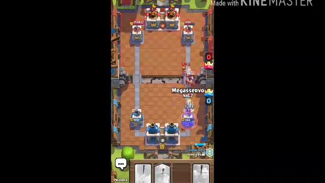 3 partidas de Clash Royale 2v2 ❤ смотреть онлайн