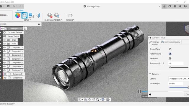 Fusion 360 - Quick Render Settings anyone can use! смотреть онлайн