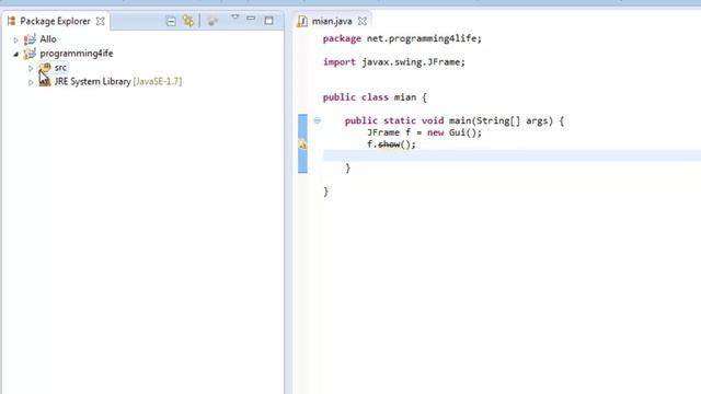 Java GUI Programming Tutorial: 3.1 - Window Builder смотреть онлайн