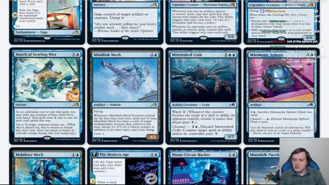 Kamigawa Neon Dynasty Set Review: Blue смотреть онлайн