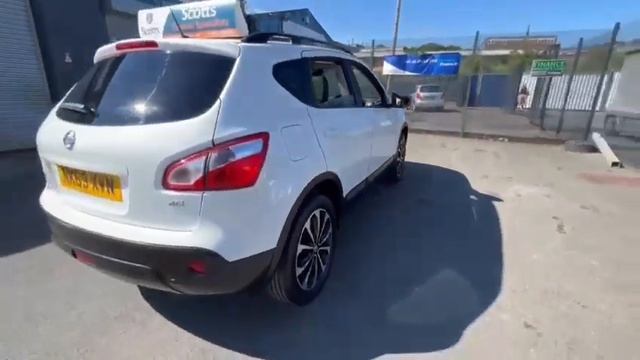 2013 63 NISSAN QASHQAI 1.5 DCI 360 5 DOOR DIESEL WHITE 1 OWNER PAN ROOF SATNAV смотреть онлайн