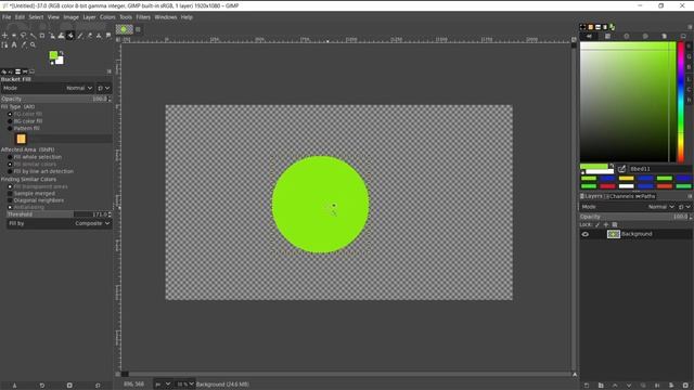 Gimp How To Export With Transparent Background смотреть онлайн