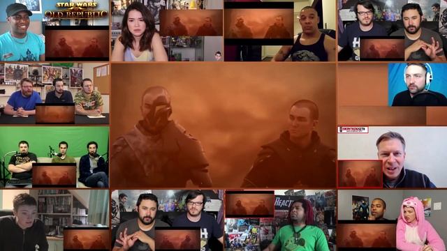 STAR WARS The Old Republic Trailer Reactions Mashup смотреть онлайн