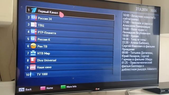 LG Smart TV WebOS Русское IPTV