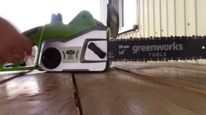 Электрическая  цепная пила Greenworks GCS1836, 1800W