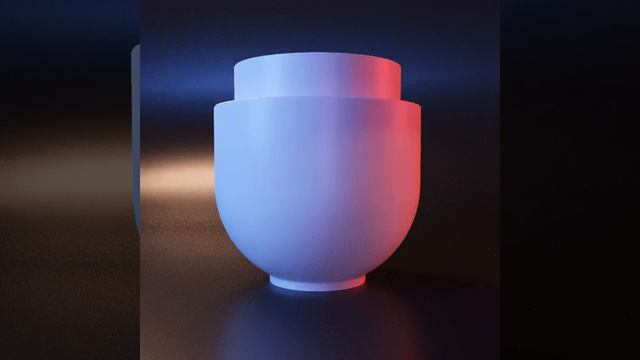 Flower Pot stl 3d print model. смотреть онлайн