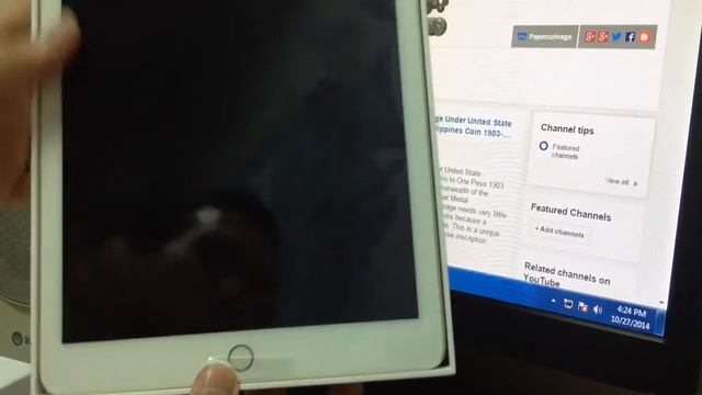 New Apple IPAD AIR 2 Gold 64GB - UNBOXING смотреть онлайн