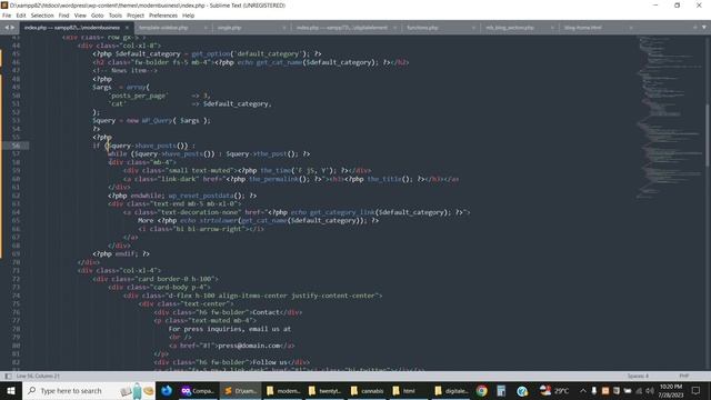 WordPress Theme Development using WPBakery Page Builder #36: Blog Page Part 2 смотреть онлайн