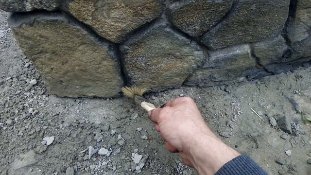Как покрасить декоративный камень смотреть онлайн