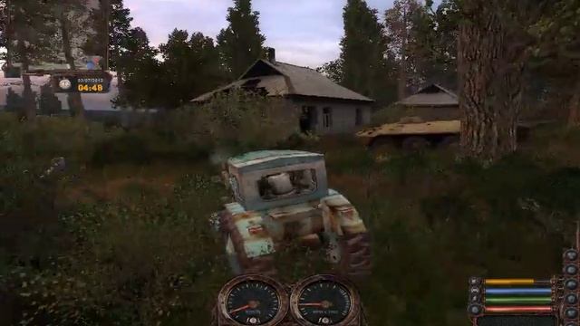 Трактор Росток в игре S.T.A.L.K.E.R - Lost Alpha. смотреть онлайн