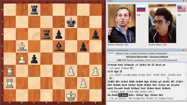 Шахматы. Турнир Претендентов (14 тур): решающая партия Фабиано Каруаны! смотреть онлайн