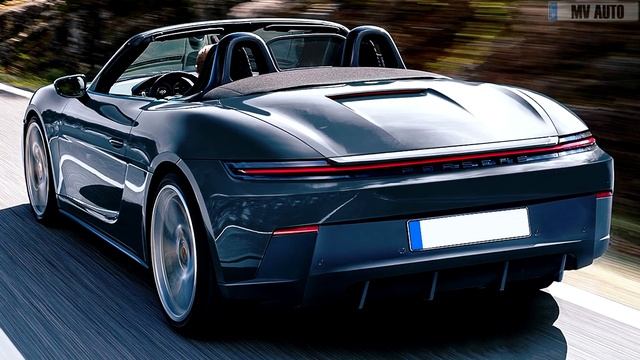 2024-2025 New Generation Porsche Boxter E - Official Information!