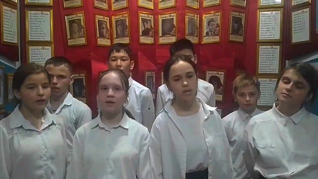 Песня:Катюша. Исполняет:7"А" Класс. КГУ "Камышенская средняя школа" смотреть онлайн