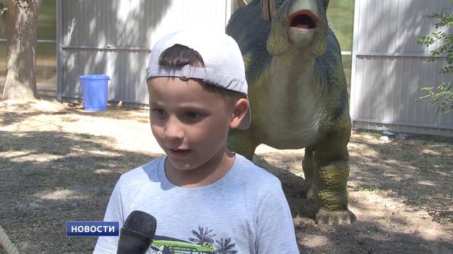 В Евпатории открылся парк динозавров Затерянный мир