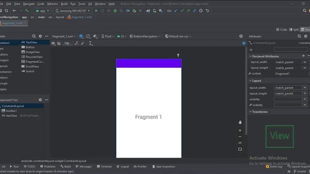 ANDROID - BOTTOM NAVIGATION || TUTORIAL IN KOTLIN смотреть онлайн