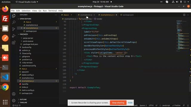 React Native Progress Steps | How to implements a progress stepper UI in React Native смотреть онлайн