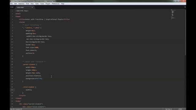 Perfect Center with CSS Transform смотреть онлайн