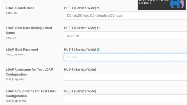 Authenticate Hue with LDAP and Direct Bind смотреть онлайн