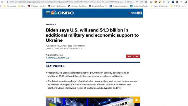 Joe Biden Requests $33B on top of $13B For Ukraine While Telling Black Americans Forget Reparations смотреть онлайн
