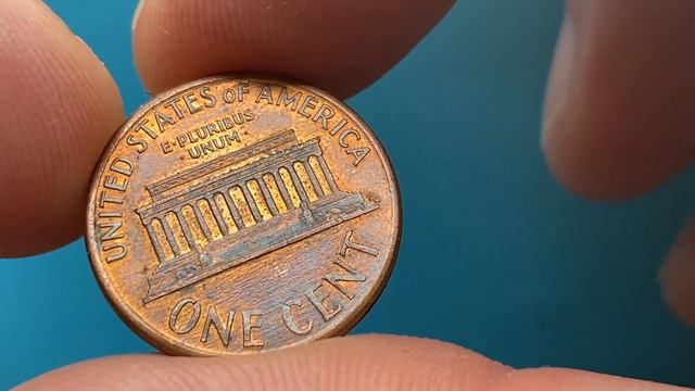 USA 1 cent 1992, one Cent defect coin смотреть онлайн