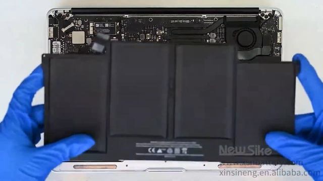 Apple Macbook Air 13" A1369/A1466 Battery model:A1496 Battery Replacement Tutorial смотреть онлайн