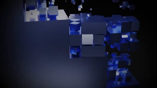 Blender 2.81 Animation Nodes - Cube assembling test смотреть онлайн
