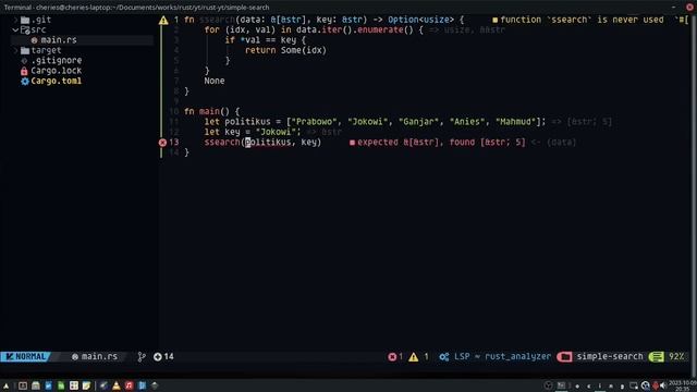 Rust Programming - simple search algorithm, match dan if let смотреть онлайн
