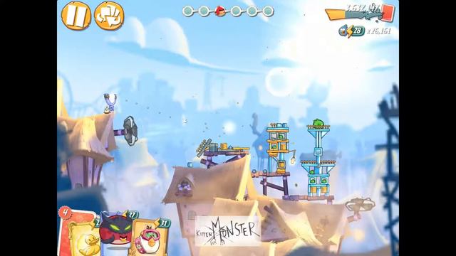 Angry Birds 2 Hard Level 736 Walkthrough смотреть онлайн