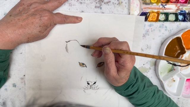 Chinese Painting Head of Tiger смотреть онлайн