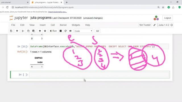 23 Julia Programming: part4-SQLite | WORKING WITH Databases in Julia смотреть онлайн