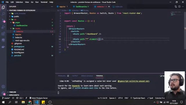 Estilização no React: #02 - Arquivos CSS смотреть онлайн