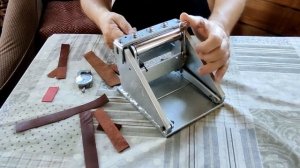 Двоильная машинка для кожи своими руками.