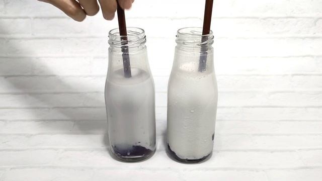 มันม่วงลาเต้ (พร้อมดื่ม) Purple sweet potato latte смотреть онлайн