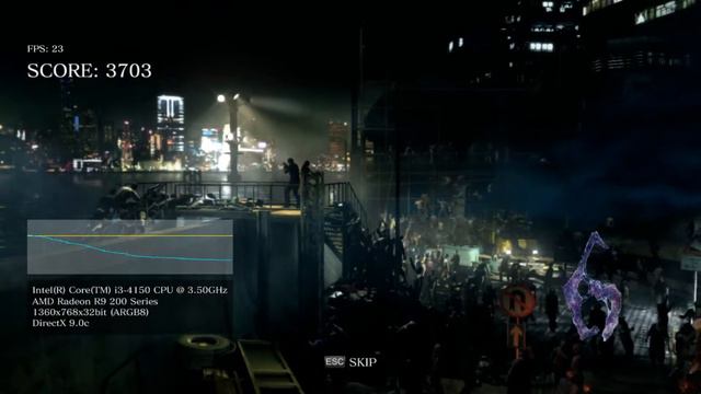 Resident Evil 6 Benchmark HIGH Settings смотреть онлайн