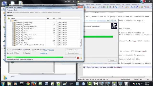 Download, Install and Setup JRE, JDK, Android SDK, Intellij and Genymotion on Windows 7 x64 смотреть онлайн