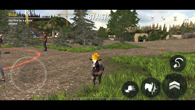 How I Unlocked The Splashy Goat! SPECIAL GOAT!!! Goat Simulator Pocket Edition смотреть онлайн