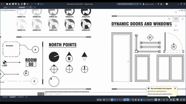 Origami Style AutoCAD Master Template | DOWNLOAD NOW | Vigram Vasi смотреть онлайн