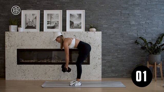 Full Body Strength Workout With Dumbbells