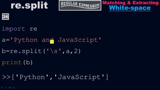 Regular expression for white-space with two steps by re.split-Matching & Extracting-Python by #Moei смотреть онлайн