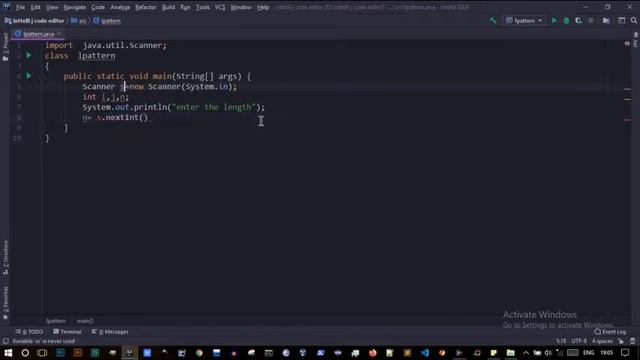 Alphabet L pattern in java смотреть онлайн
