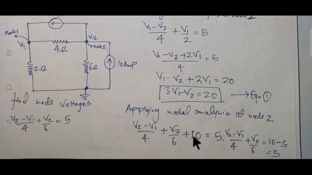 Node Analysis and Source Transformation. смотреть онлайн