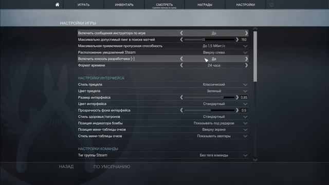 Как включить консоль в CS GO Counter Strike Global Offensive за 30 секунд смотреть онлайн