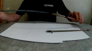 Ремонт поломанного верхнего колена спиннинга.Часть 1. Подгонка.