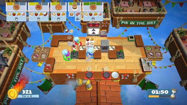Overcooked 2 - How To Unlock Kevin Hidden Secret Level 8 Final (6-4, 7 Combo Order) смотреть онлайн