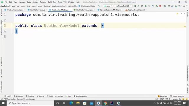 Android weather app bangla tutorial part 4: Creating view model смотреть онлайн