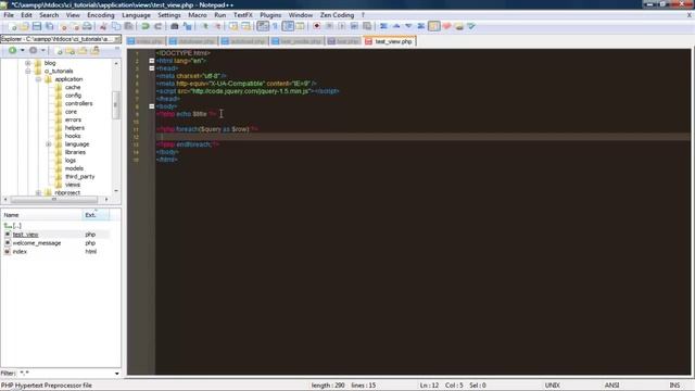Working With Codeigniter Part Two - Creating Our First Model смотреть онлайн